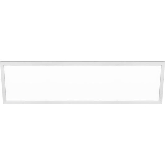 Panel Empotrable LED X2 FUSION 30x120 42W Blanco Interlusa - Vista frontal principal en fondo blanco | LuzGurú