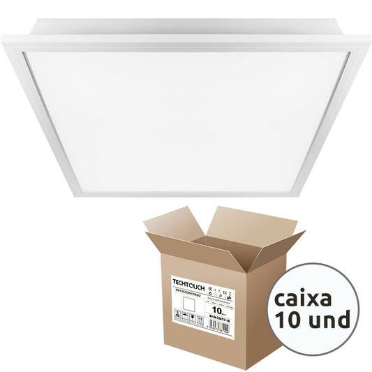 Panel Empotrable LED B2 60x60 40W Blanco Interlusa - Vista frontal principal en fondo blanco | LuzGurú