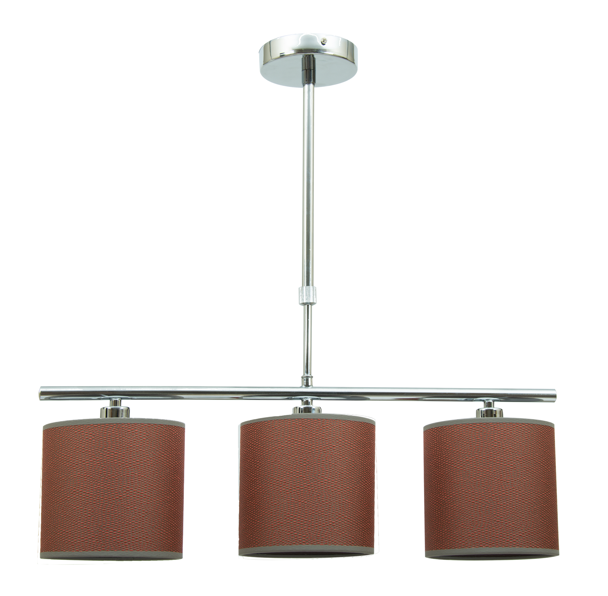 Lámpara Senderos fabricada en metal cromado color caldera, ideal para iluminar tu hogar