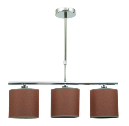 Lámpara Senderos fabricada en metal cromado color caldera, ideal para iluminar tu hogar