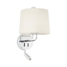 Montreal Aplique con Lector FARO 24033-02 para dormitorio