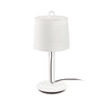 Lámpara de mesa MONTREAL FARO con pantalla textil blanca, 24034-04