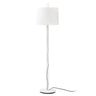 Lámpara de pie MONTREAL FARO blanca y beige, Ref 24036-08
