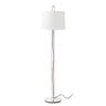 Lámpara de pie MONTREAL FARO cromo y beige, Ref 24037-08