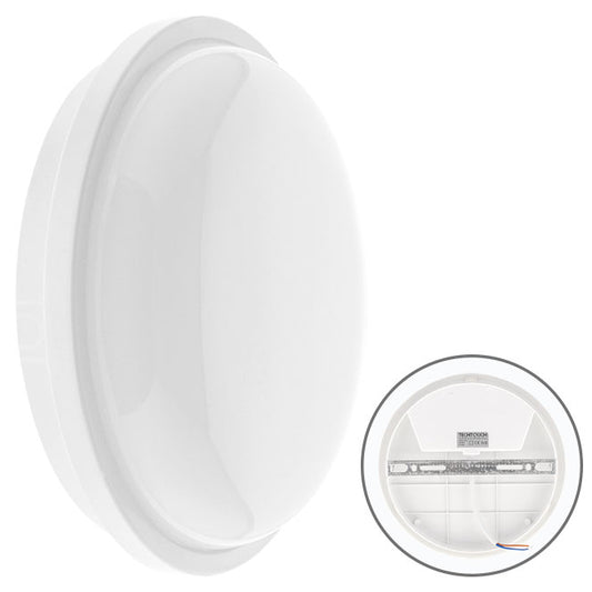 Aplique LED estanco TECHTOUCH SURF ECOVISION, Ref. 242093, ideal para exterior.