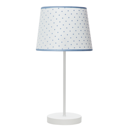 Lámpara de mesa Okapi Fabrilamp / Abrila celeste ideal para habitación infantil