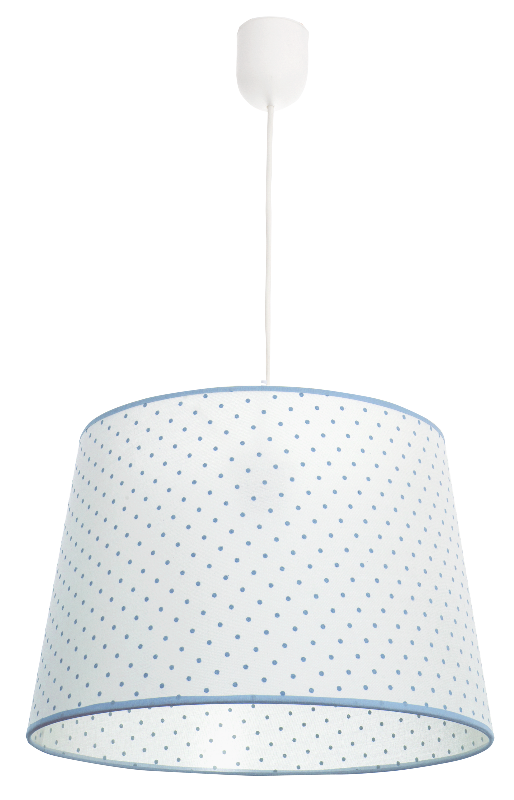 Colgante Okapi fabricado en materiales seguros color celeste, ideal para niños