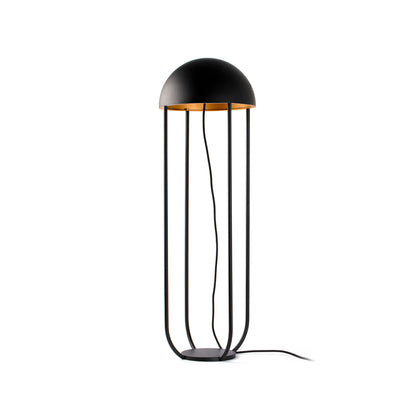 Lámpara de pie Jellyfish negro y oro FARO 24521 para salón