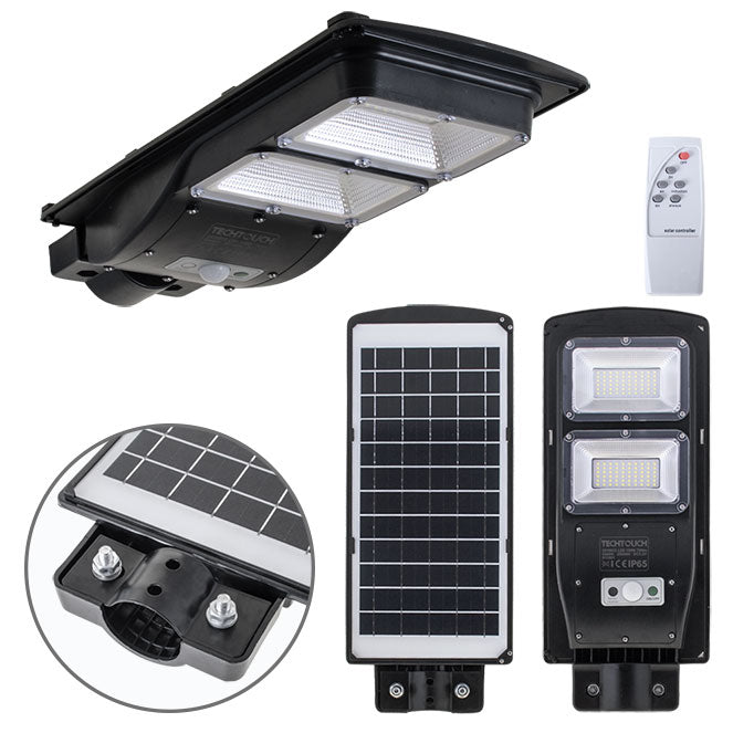 Solar Street Light TECHTOUCH, aplique solar LED con sensor, Ref. 2510013