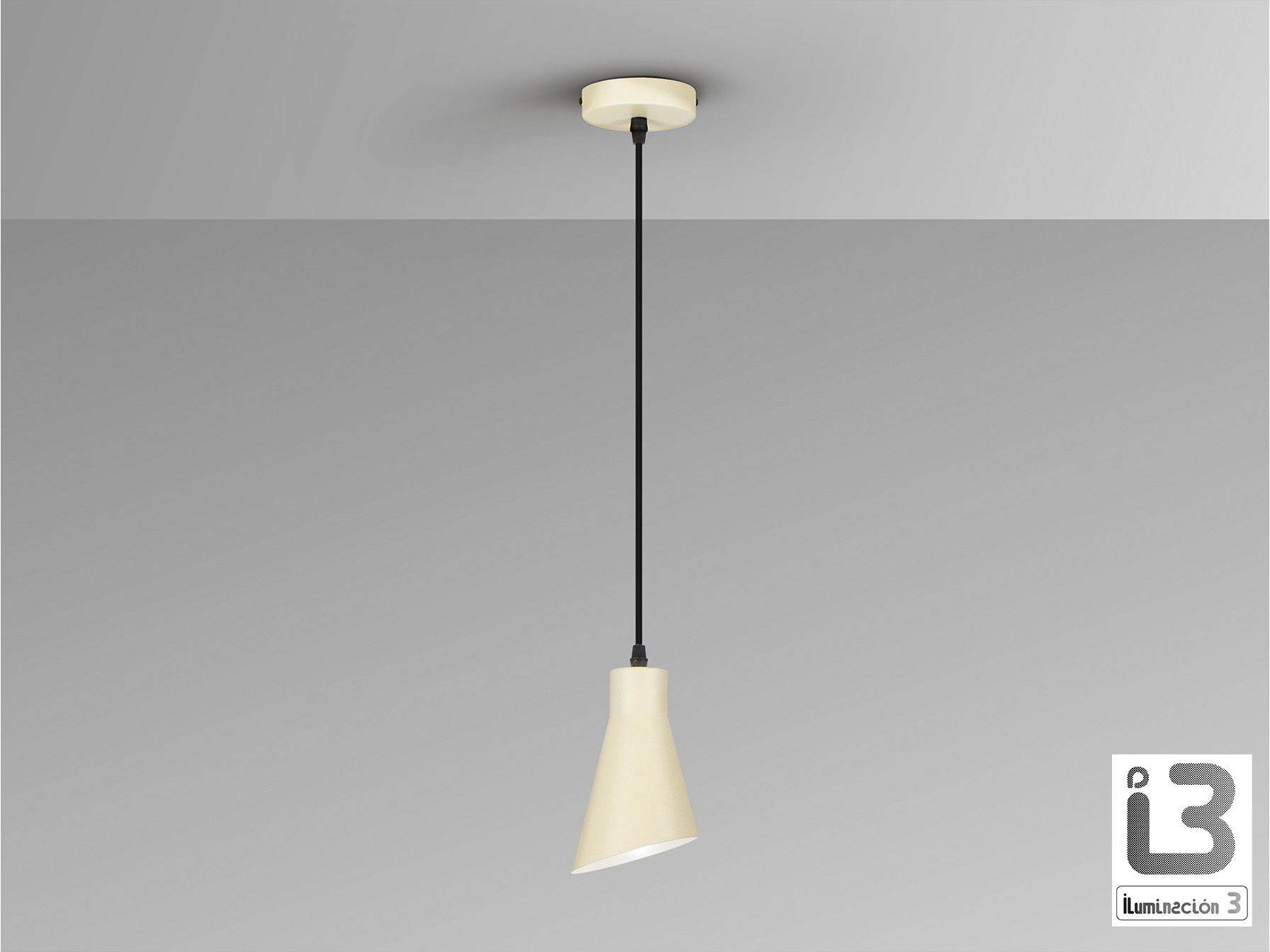 Lámpara Bera 1 Luz Crema Regulable - Schuller - 13305 - Vista 3