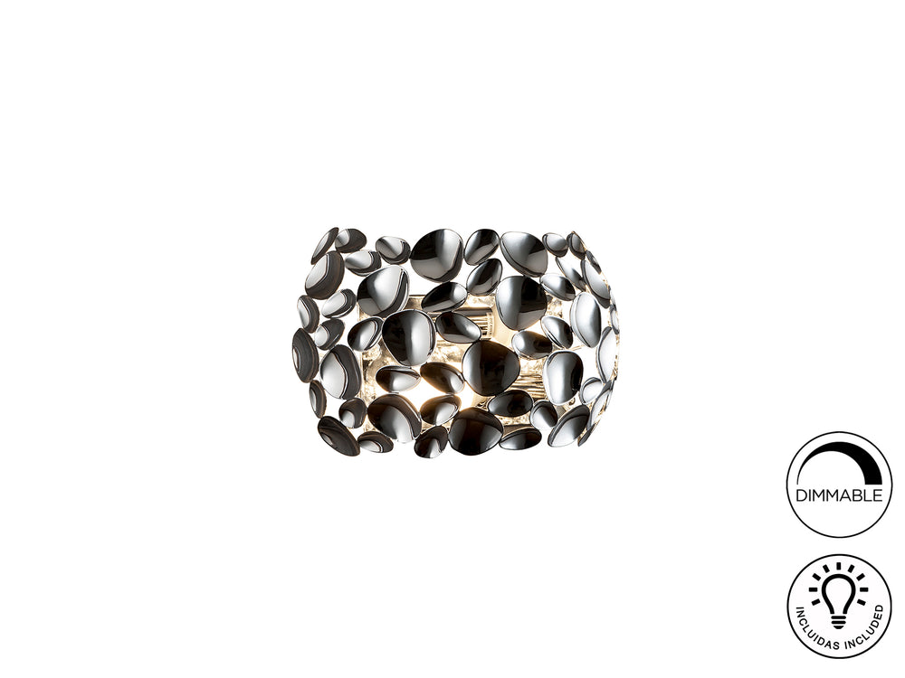 Aplique de Pared Narisa 2 Luces Moderno Schuller