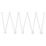 MINE PC SPACE 5L Lámpara Colgante Blanca FARO - Ref. 28209-5L