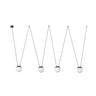 Mine Colgante 4 Luces Gris Oscuro FARO 28210-4L