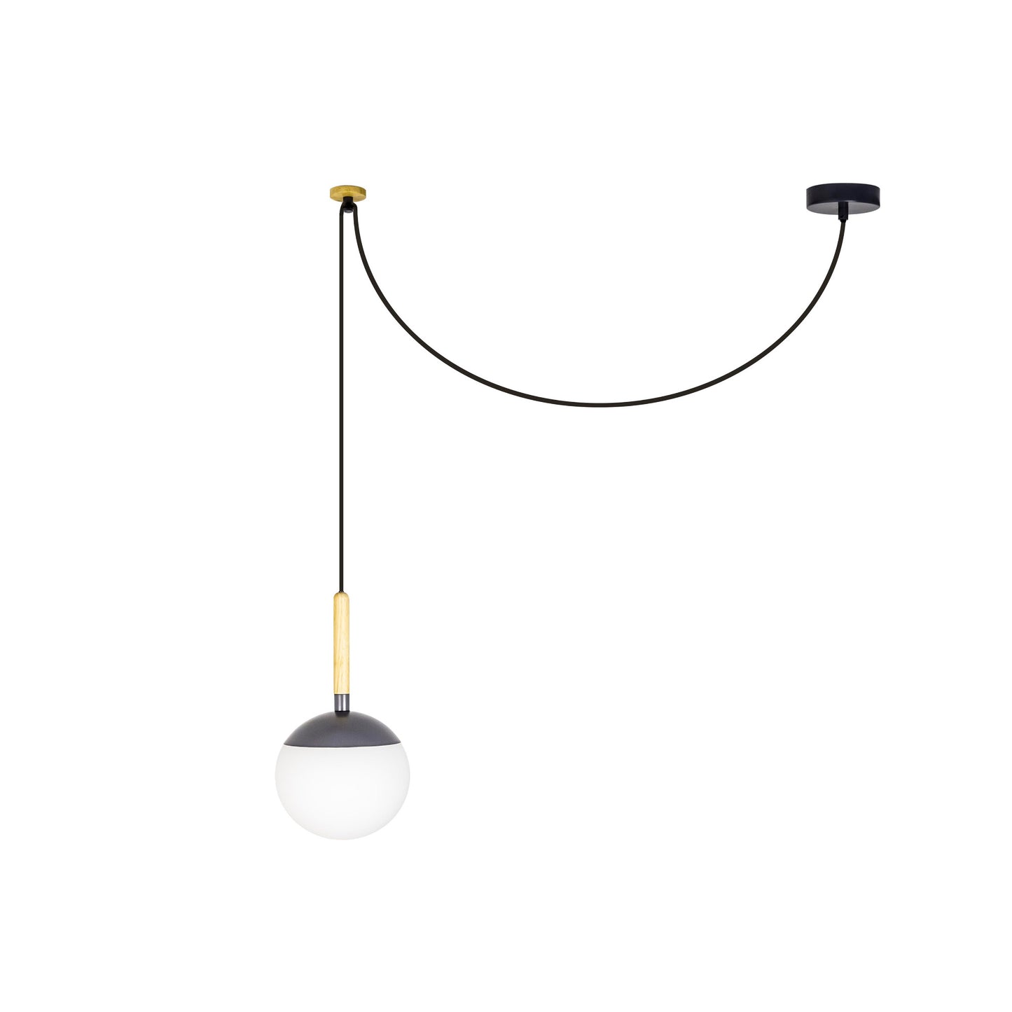 MINE PC Lámpara Colgante FARO Diseño Moderno Gris Oscuro Ref. 28210