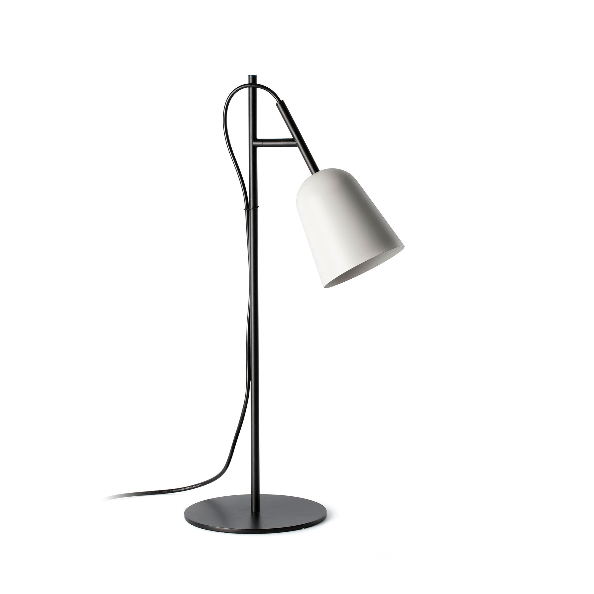 STUDIO Lámpara de Sobremesa Blanca Diseño Faro 28252
