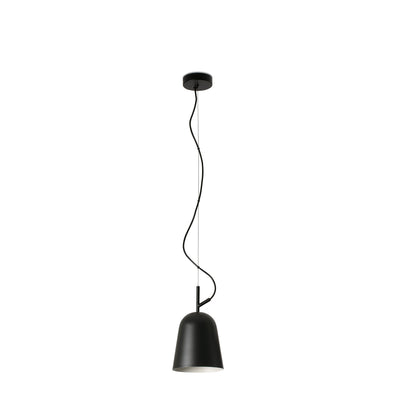 STUDIO Lámpara Colgante Minimalista Negra FARO 28263 para iluminación moderna.