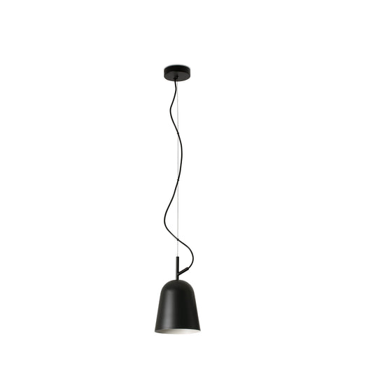 STUDIO Lámpara Colgante Minimalista Negra FARO 28263 para iluminación moderna.