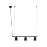 Colgante Lineal STUDIO Diseño Minimalista Negro Faro 28266