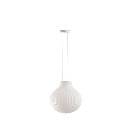 Lámpara Colgante Isabelle Blanca 40cm FARO, diseño elegante (28301)