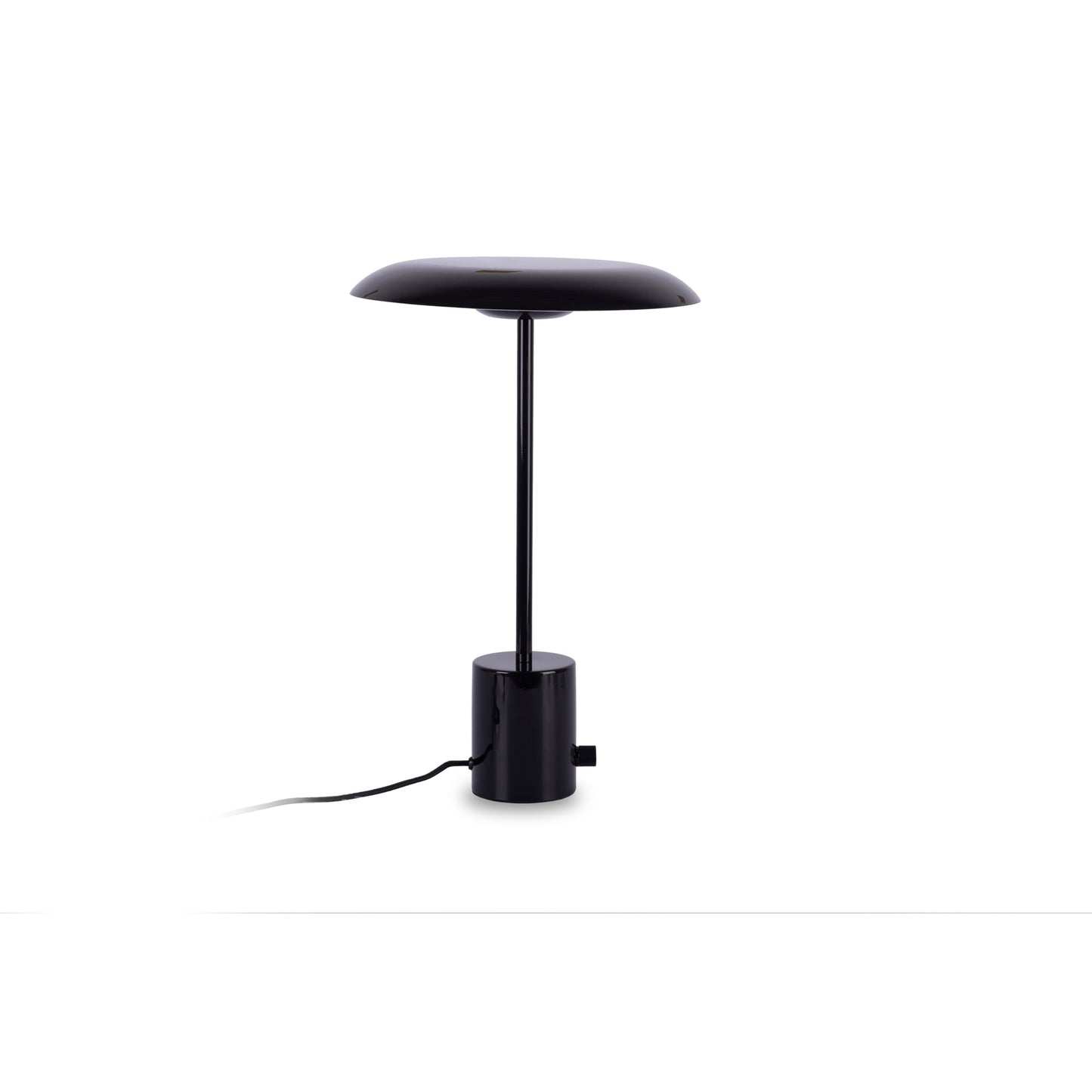 HOSHI Sobremesa Negra Diseño Moderno FARO, lámpara de mesa LuzGuru