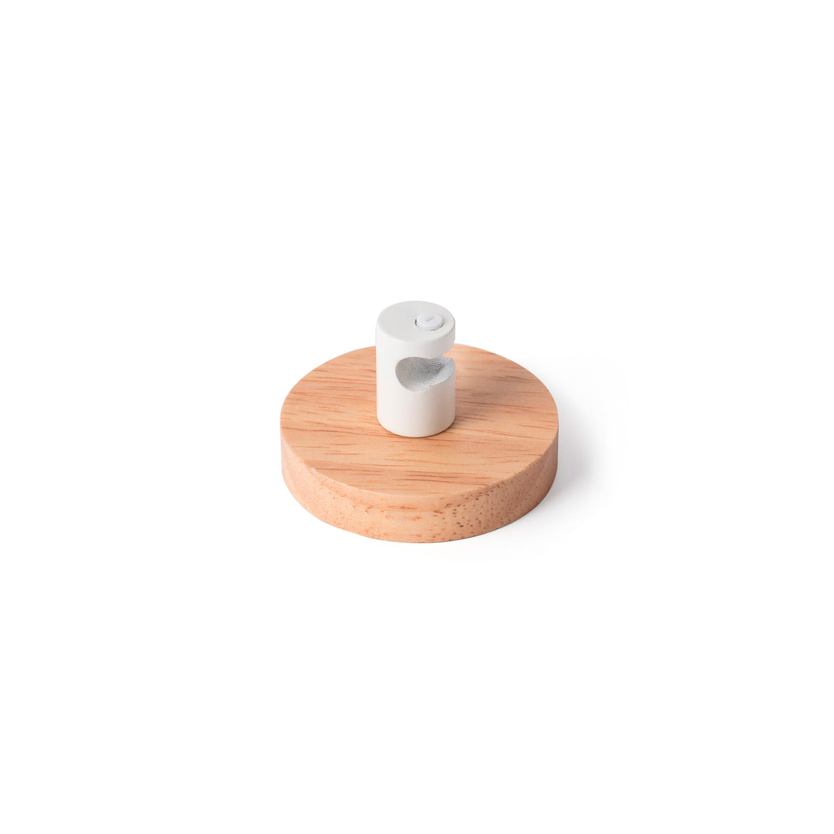 Gancho para Lámpara Colgante MINE Blanco Mate Acero y Madera FARO - vista principal | FARO