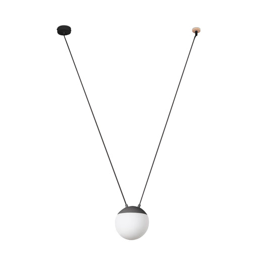MINE SPACE Lámpara Colgante Diseño Gris FARO 28376-1L