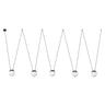 Mine Space Lámpara Colgante 5 Luces Gris FARO 28376-5L