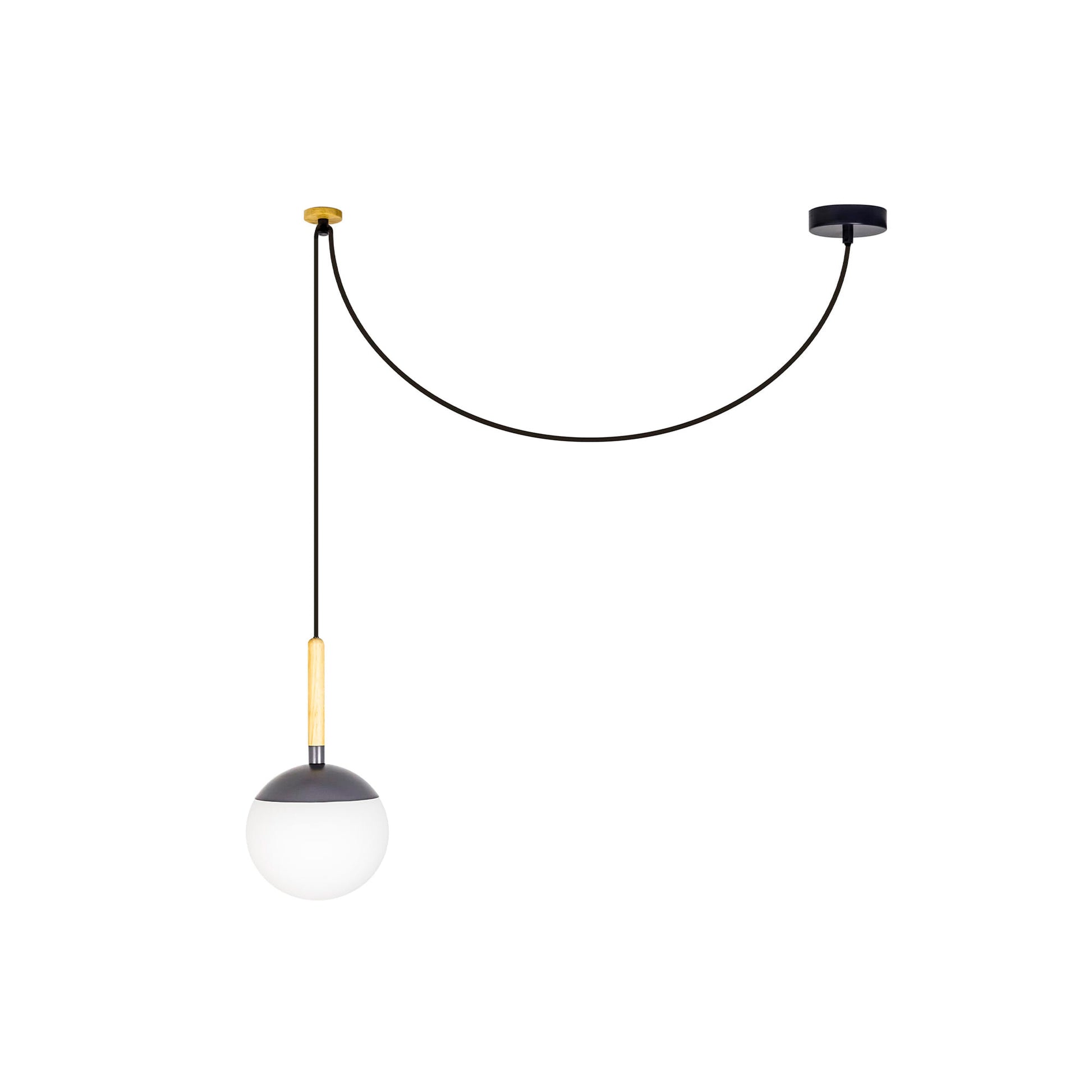 MINE Lámpara Colgante Diseño Gris FARO 28376