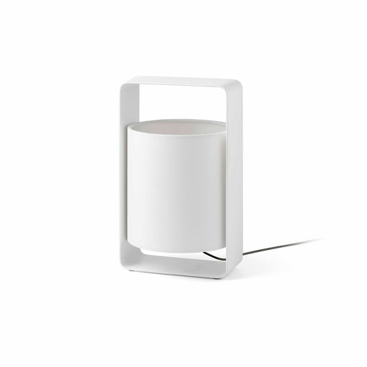 Lámpara de Mesa Lula Blanca Diseño Minimalista FARO 28380-US