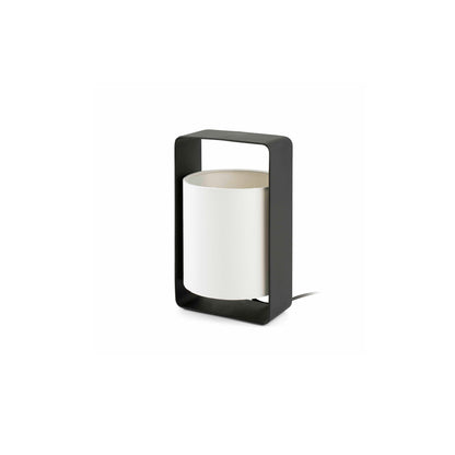Lámpara de mesa LULA FARO, diseño moderno en blanco y negro, ref. 28382