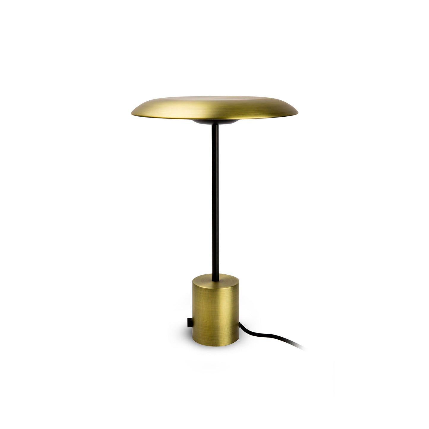 Lámpara sobremesa HOSHI FARO oro y negro, regulable, ref. 28387