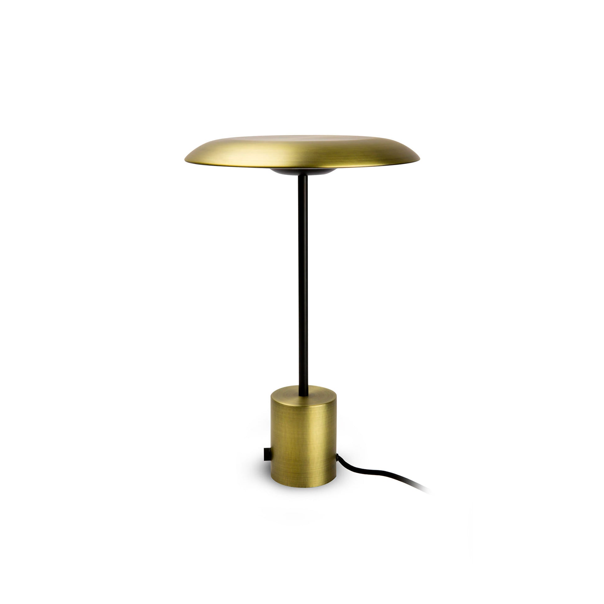 Lámpara sobremesa HOSHI FARO oro y negro, regulable, ref. 28387
