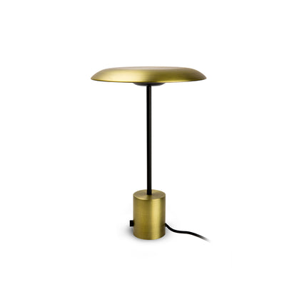 Lámpara sobremesa HOSHI FARO oro y negro, regulable, ref. 28387
