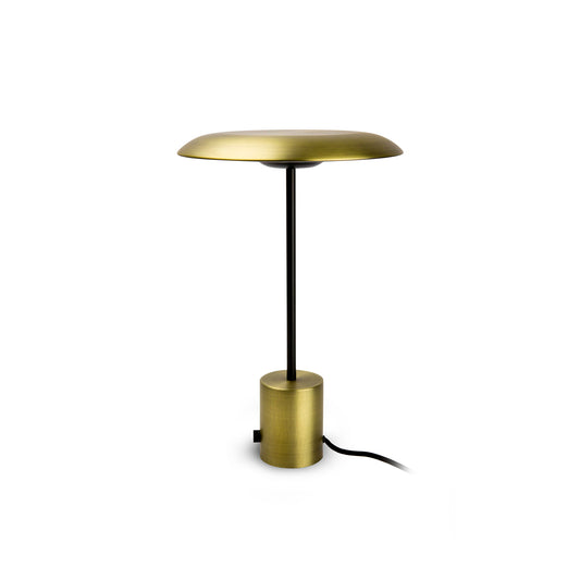 Lámpara sobremesa HOSHI FARO oro y negro, regulable, ref. 28387