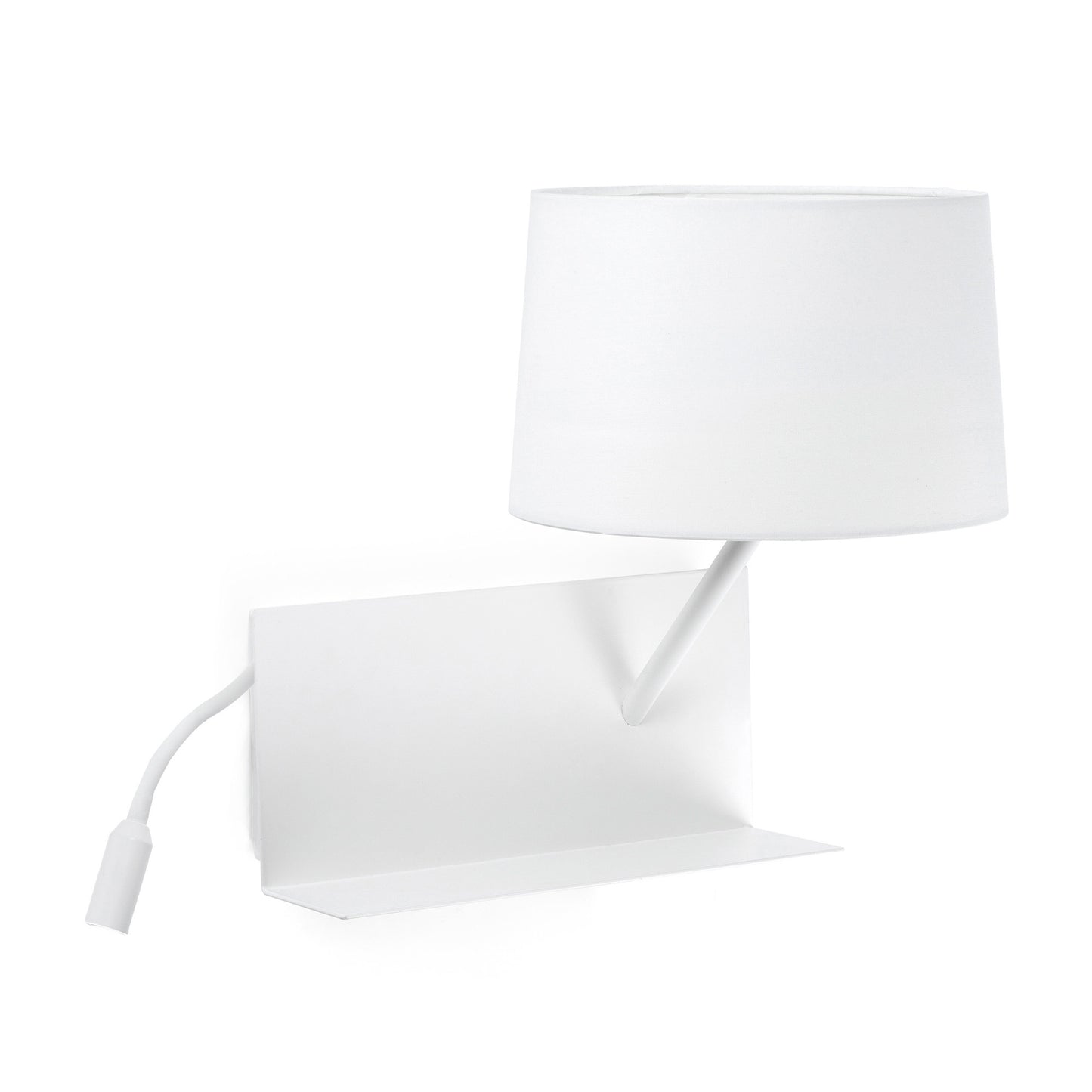Aplique con Lector LED y USB Blanco FARO HANDY 28414