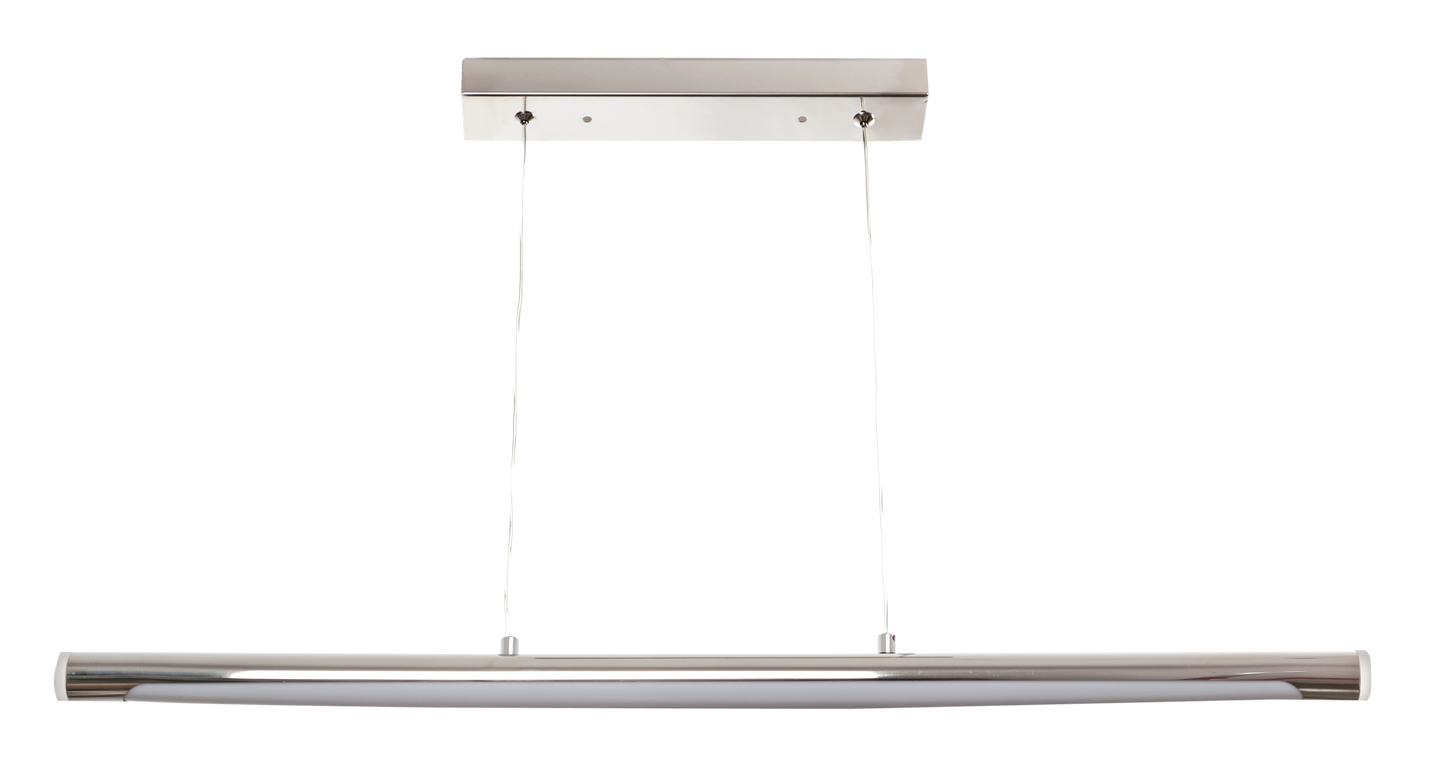 Lámpara Giza fabricada en metal cromado color cromo de Fabrilamp / Abrila