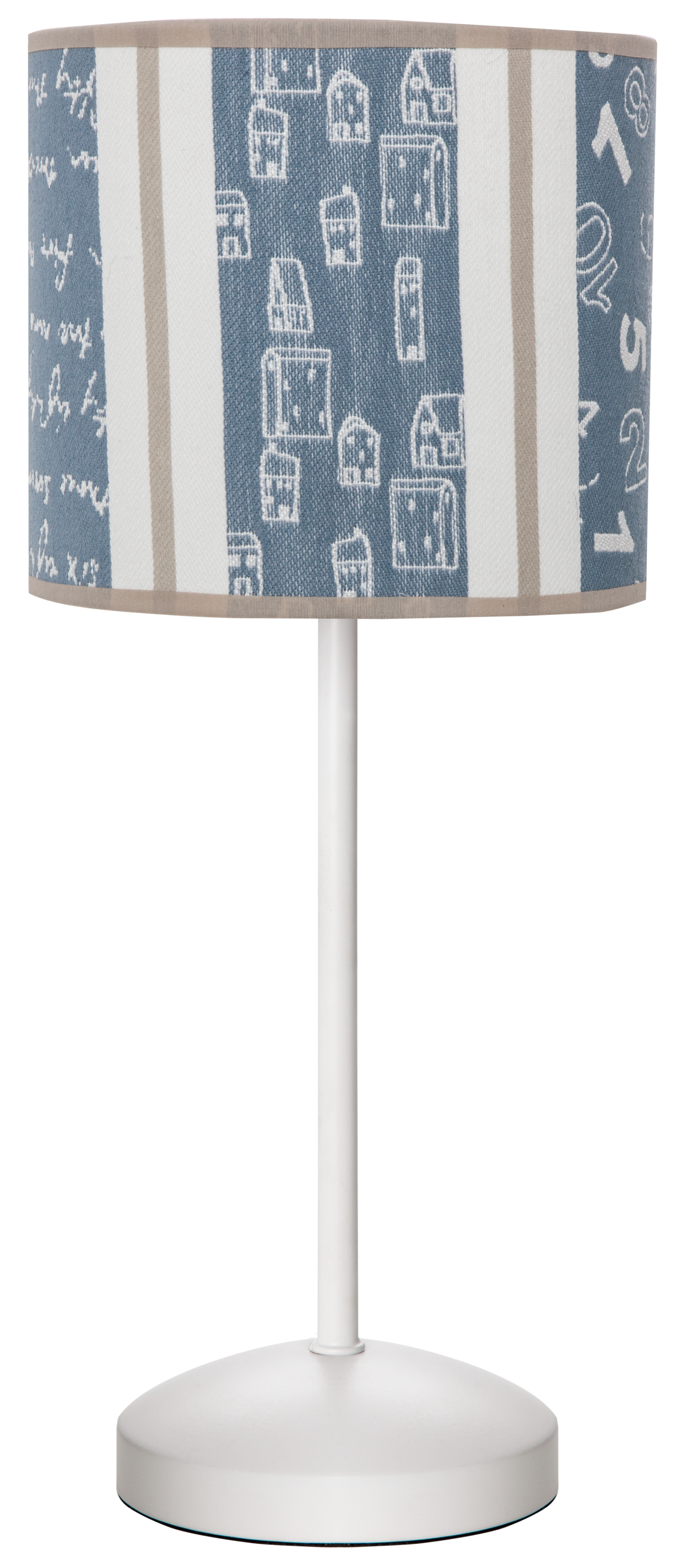 Sobremesa Retal Celeste 1xE14 de Fabrilamp, lámpara infantil para decoración de habitaciones.  Compra en luzguru.com