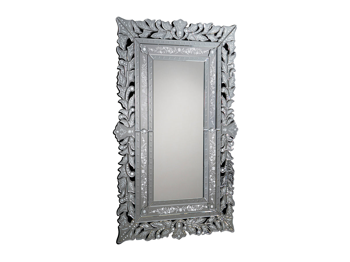 Espejo de Pared Cleopatra 120x78 cm Lunas Biseladas Negro Schuller - vista principal | Schuller