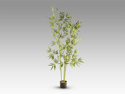 Planta Artificial Bambú Coreano 170 cm con Maceta Schuller en ambiente decorado | Schuller
