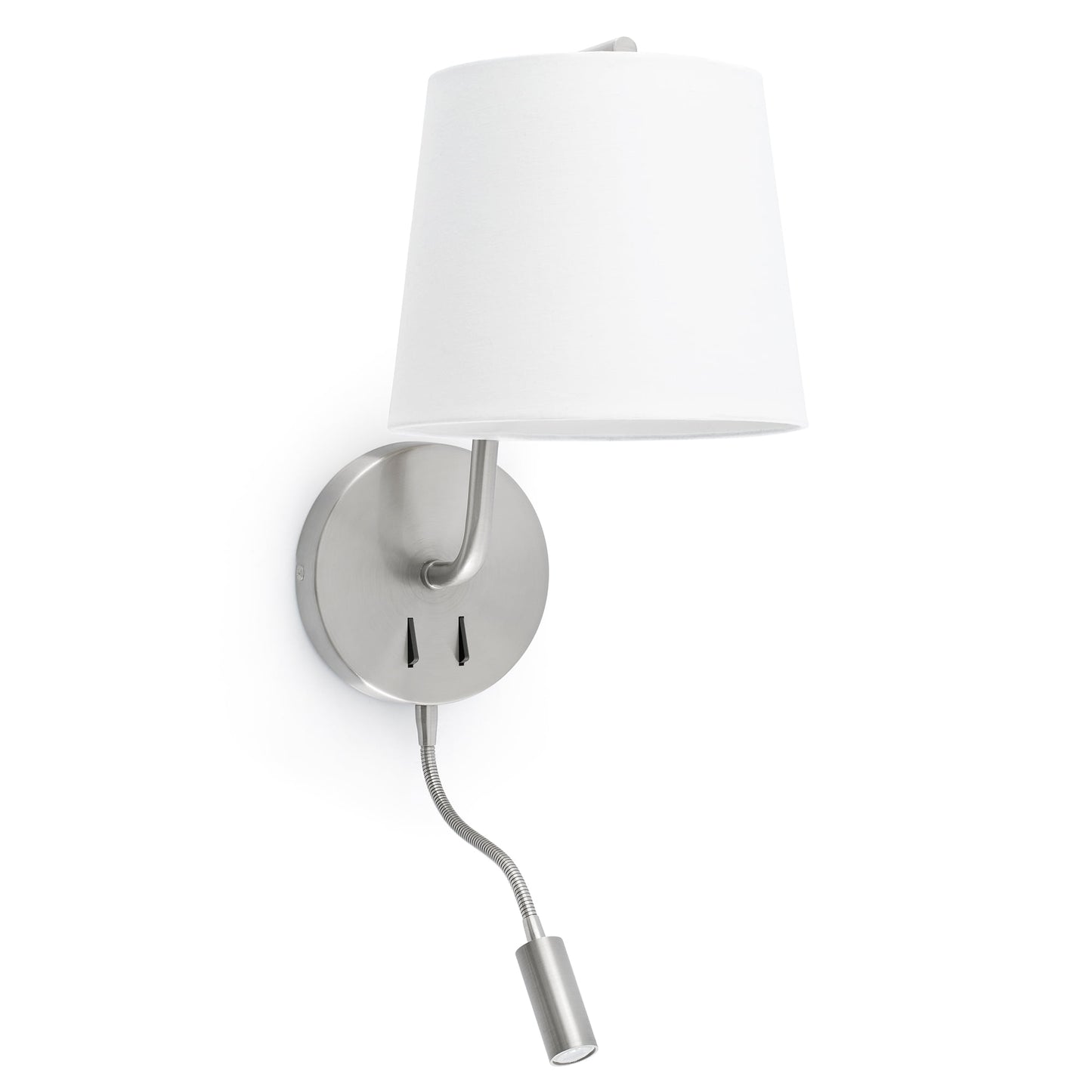 Aplique Lector LED BERNI FARO 29331 en níquel satinado
