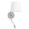 Aplique Lector LED BERNI FARO 29331 en níquel satinado