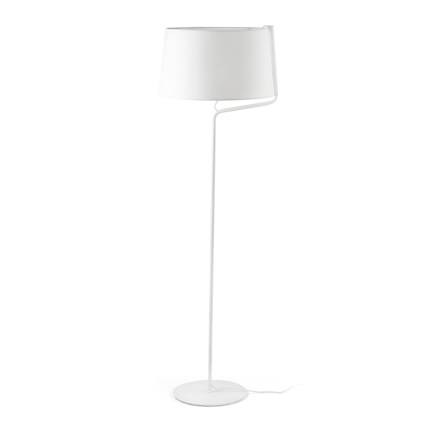 BERNI Lámpara de Pie Salón Blanca Faro