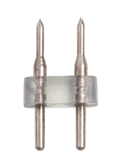 Conector Atreo fabricado en plástico para tiras LED de 12mm