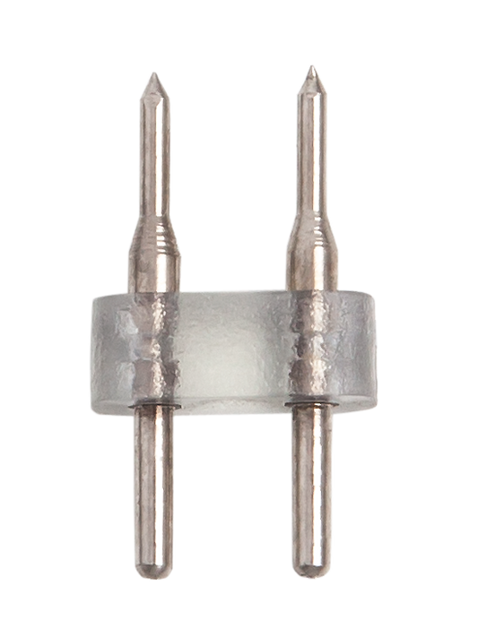 Conector Atreo fabricado en plástico para tiras LED de 12mm