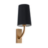 REM Aplique de pared FARO oro viejo y negro, Ref. 29681-21