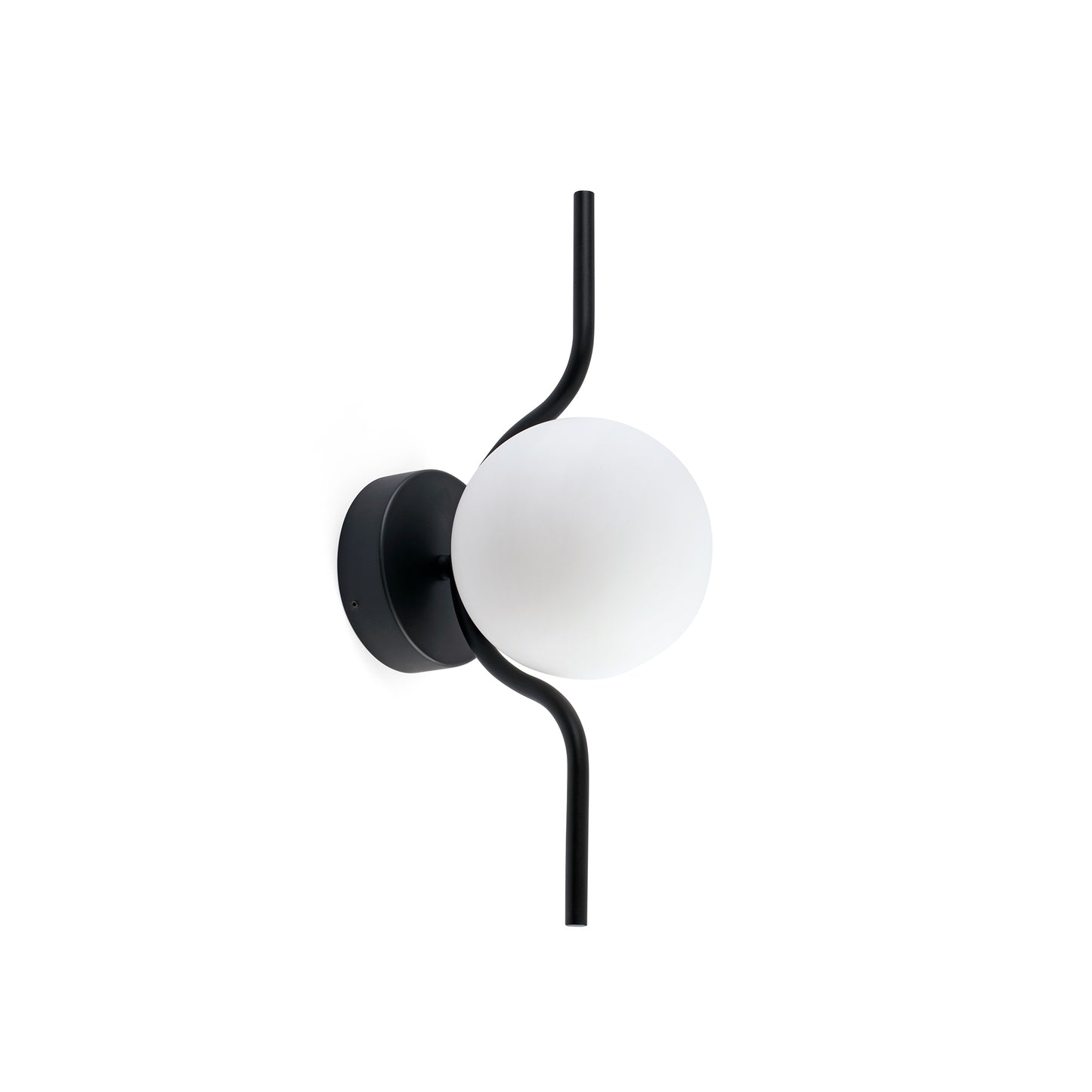 Le Vita Aplique de Pared Diseño Minimalista Negro FARO 29695