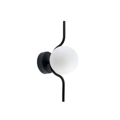 Le Vita Aplique de Pared Diseño Minimalista Negro FARO 29695