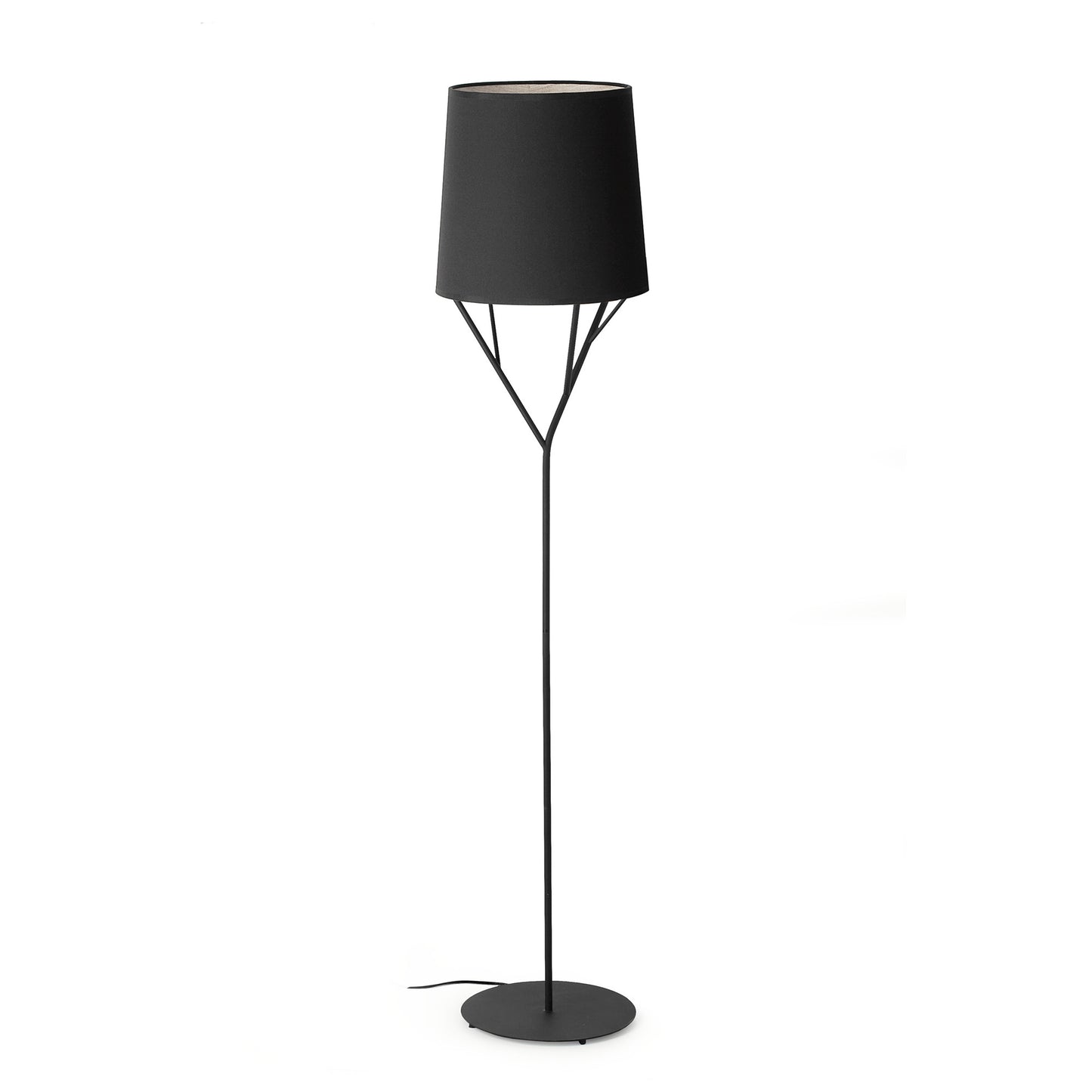Lámpara de Pie TREE Negra Diseño Contemporáneo FARO 29868-US