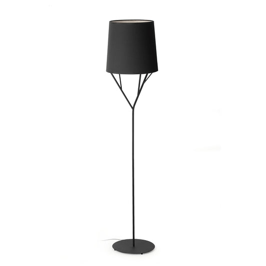 Lámpara de pie TREE Faro diseño contemporáneo negro, Ref. 29868