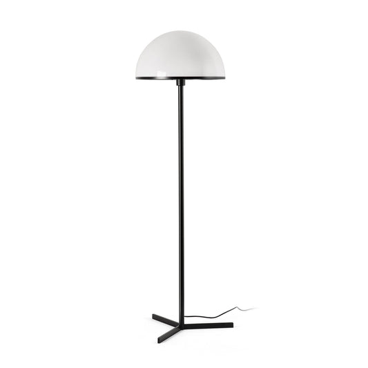 Lámpara de Pie DOME 142 cm Negro Satinado Minimalista FARO - vista principal | FARO